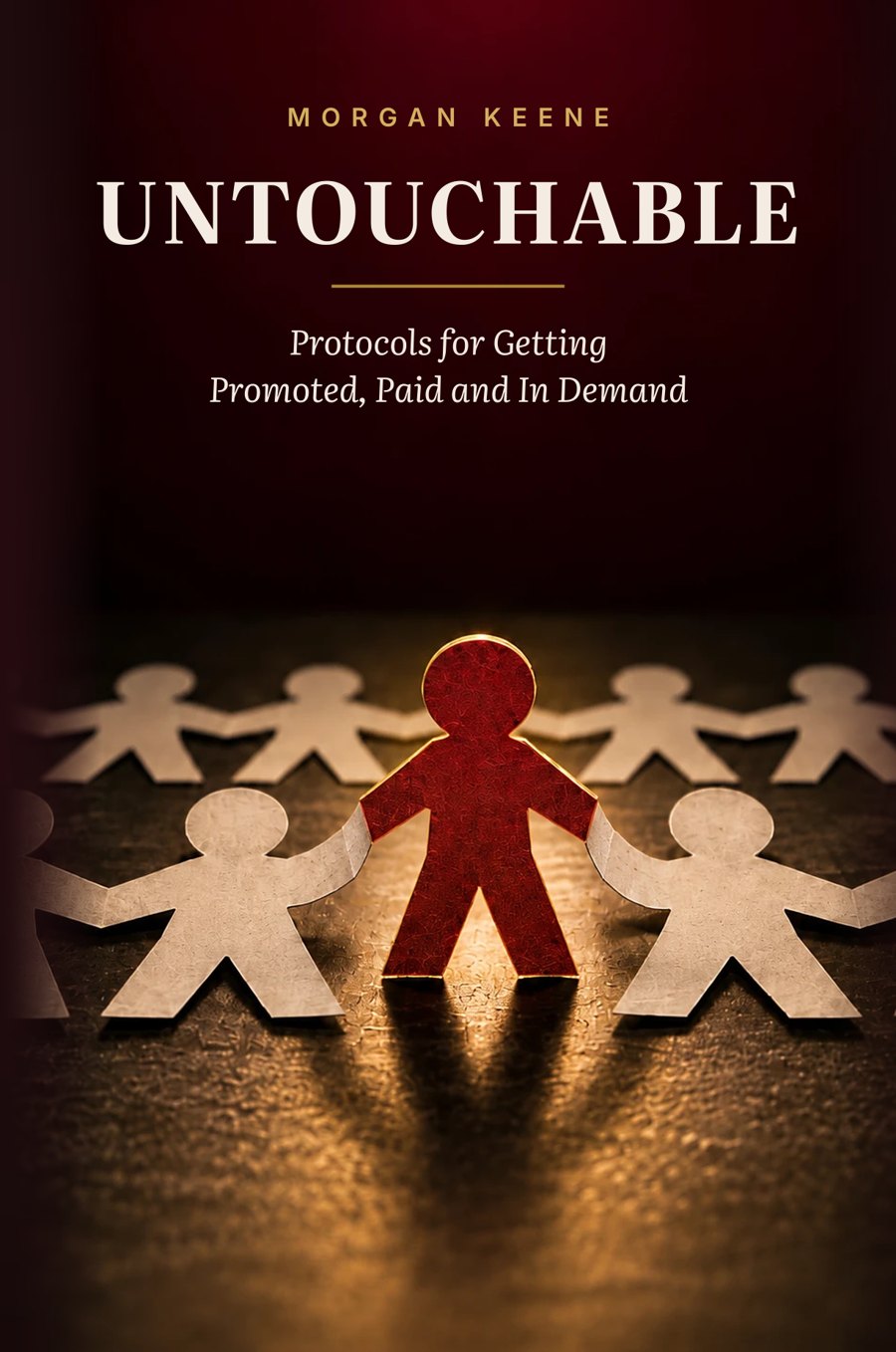 Untouchable by Morgan Keene, the cover